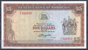 Rhodesia 36-b  UNC-